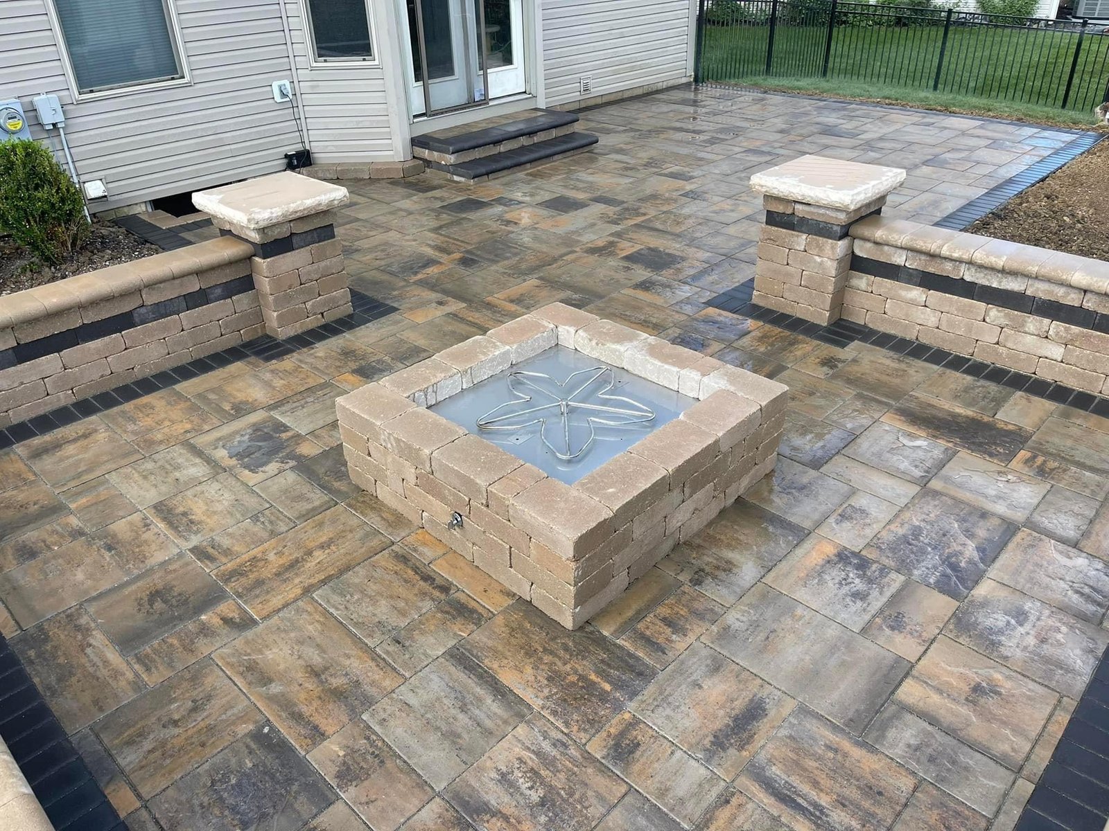 Outdoor living patio Western NC