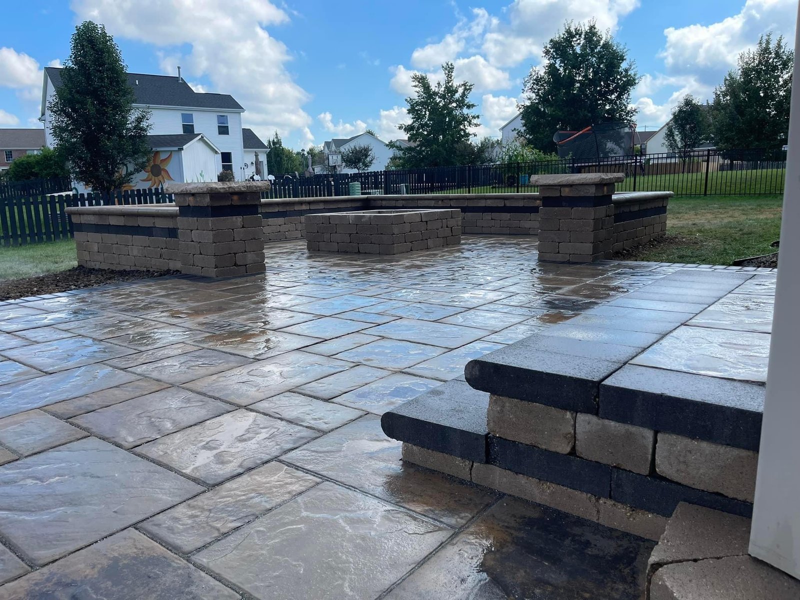 Patio installation Western NC