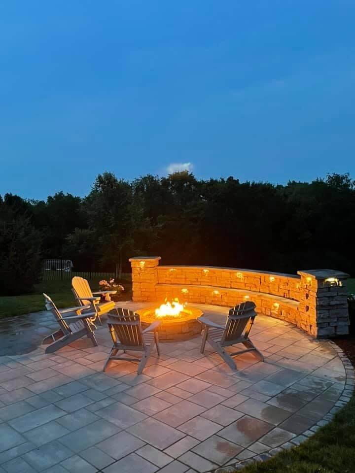 Black Oak Hardscapes crew Morganton NC