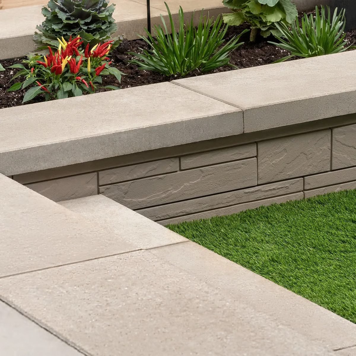 Techo-Bloc Raffinato Wall Cap Beige Cream